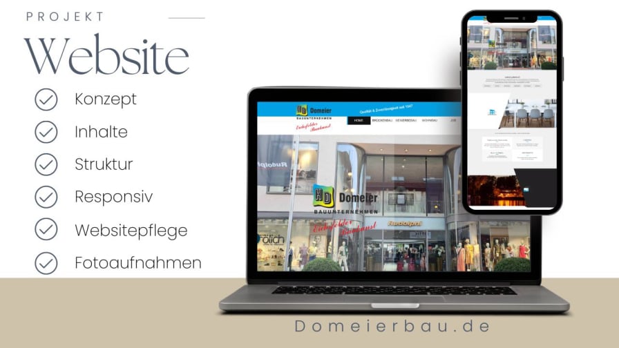 Domeierbau.de, MW-Design, Webdesign, Homepage, Shop, Nüxei, Bad Sachsa, Bad Lauterberg, Duderstadt, Harz, Göttingen