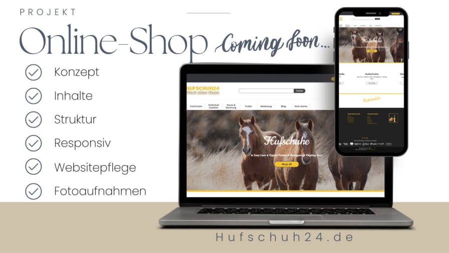 Hufschuh24.de, MW-Design, Webdesign, Homepage, Shop, Nüxei, Bad Sachsa, Bad Lauterberg, Duderstadt, Harz, Göttingen
