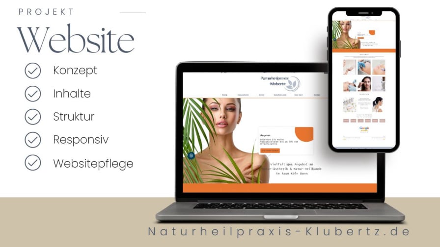 naturheilpraxis-klubertz.de, MW-Design, Webdesign, Homepage, Nüxei, Bad Sachsa, Bad Lauterberg, Duderstadt, Harz, Göttingen